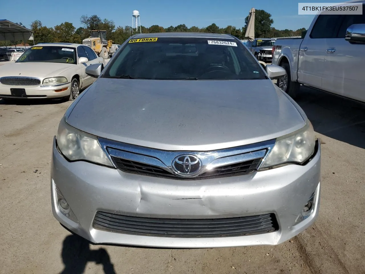 2014 Toyota Camry Se VIN: 4T1BK1FK3EU537507 Lot: 76832624