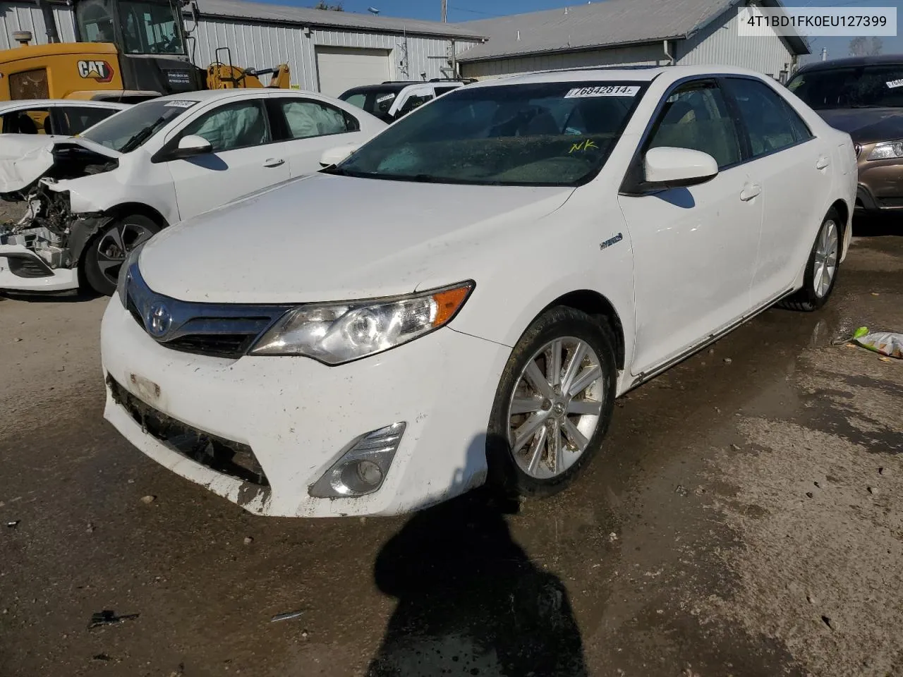 2014 Toyota Camry Hybrid VIN: 4T1BD1FK0EU127399 Lot: 76842814