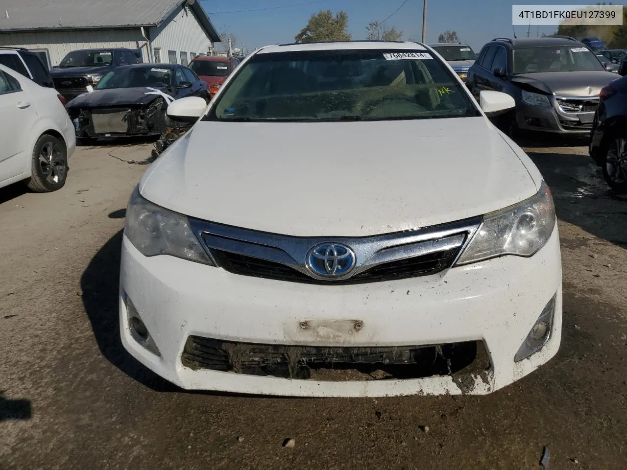 2014 Toyota Camry Hybrid VIN: 4T1BD1FK0EU127399 Lot: 76842814