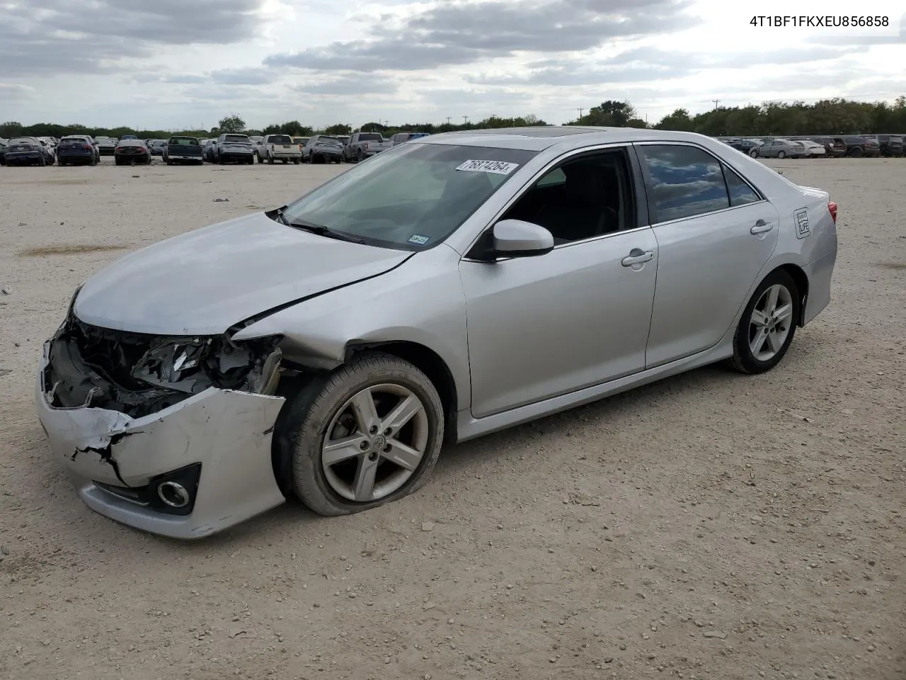 2014 Toyota Camry L VIN: 4T1BF1FKXEU856858 Lot: 76874264