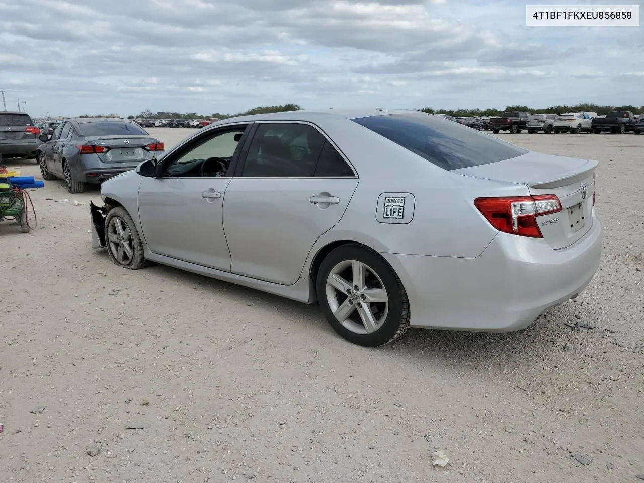 2014 Toyota Camry L VIN: 4T1BF1FKXEU856858 Lot: 76874264