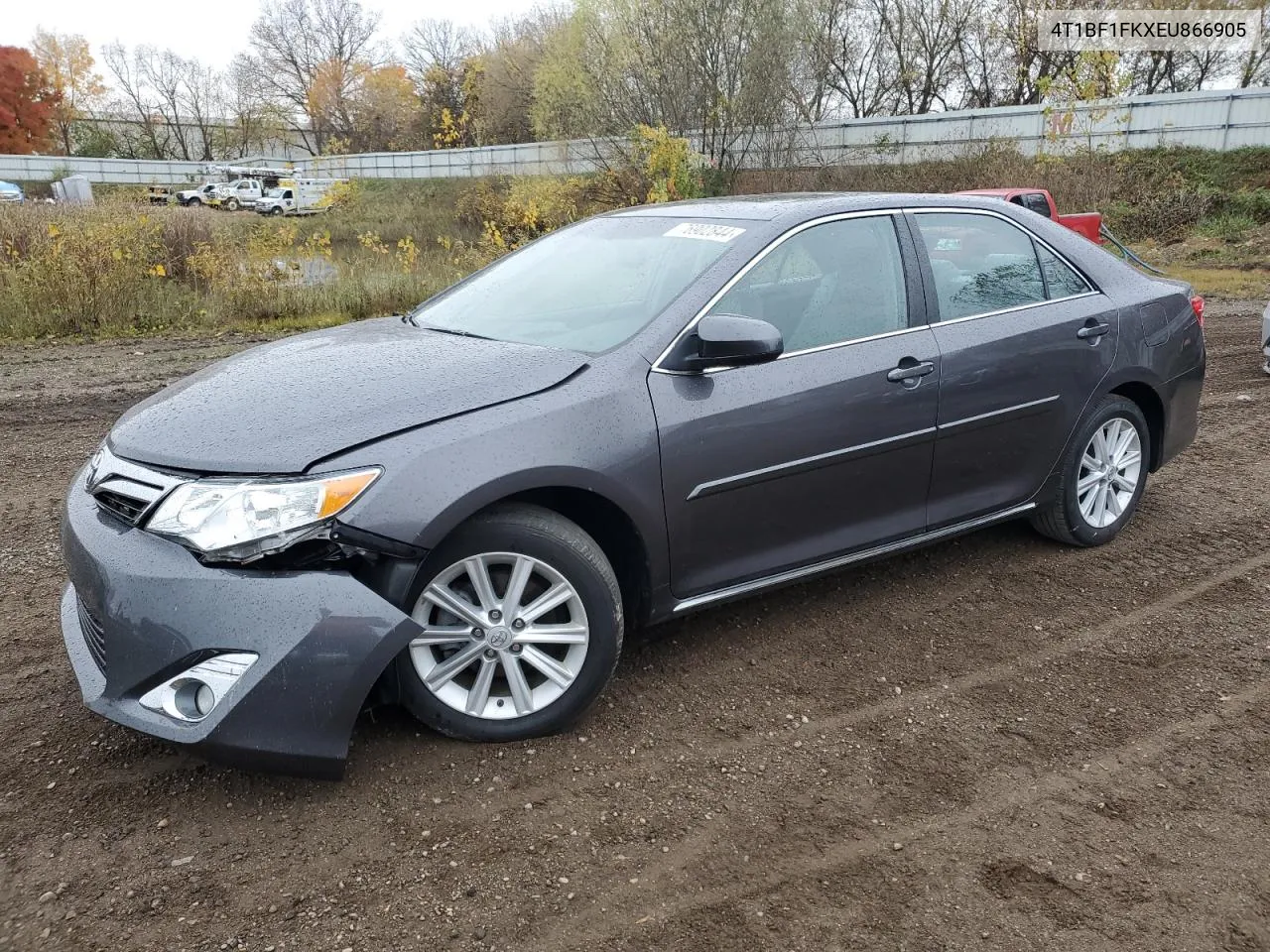 2014 Toyota Camry L VIN: 4T1BF1FKXEU866905 Lot: 76902844