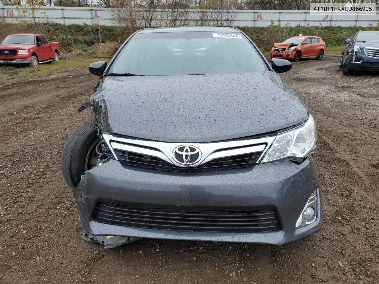 2014 Toyota Camry L VIN: 4T1BF1FKXEU866905 Lot: 76902844