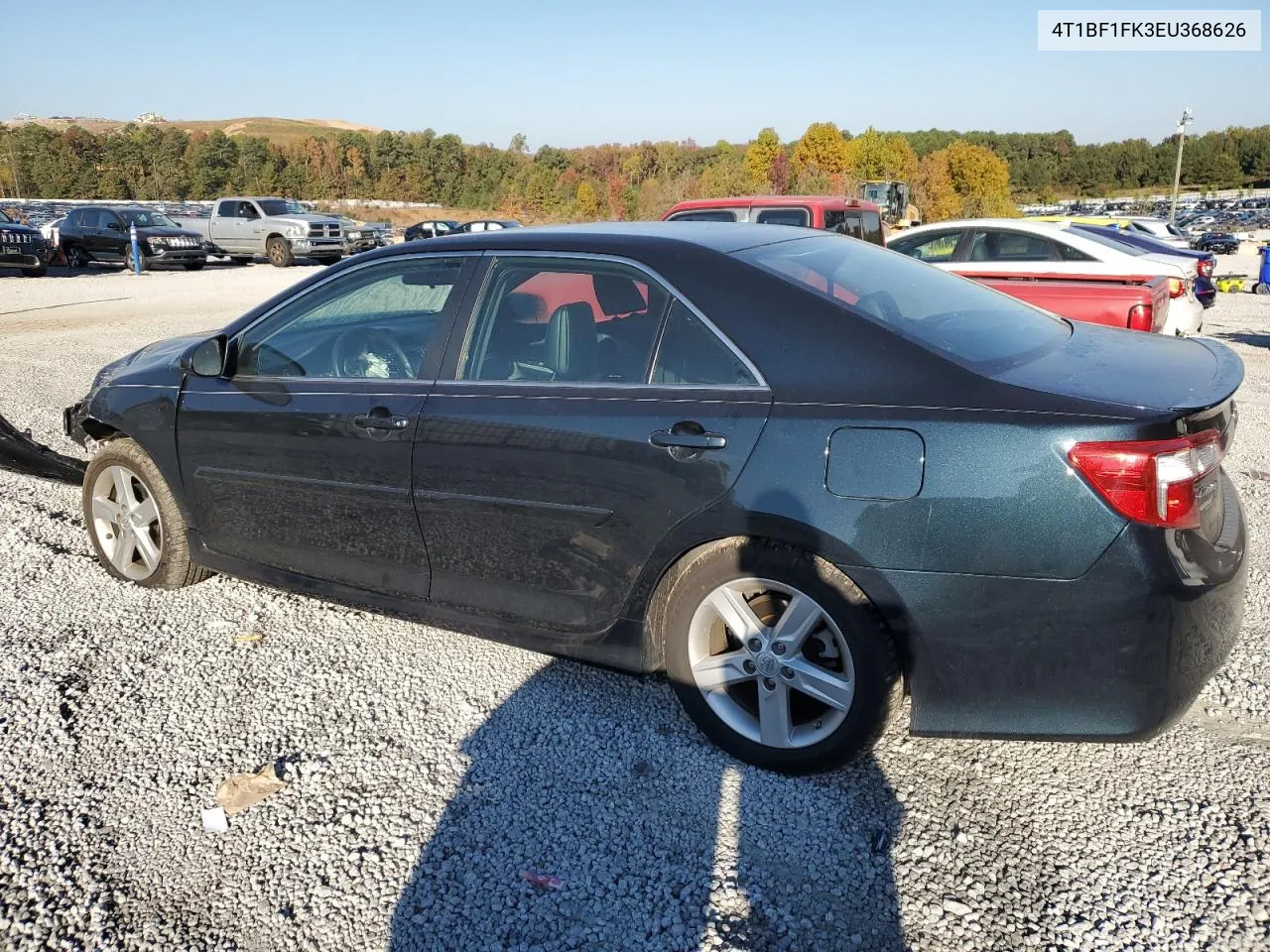 2014 Toyota Camry L VIN: 4T1BF1FK3EU368626 Lot: 77002214