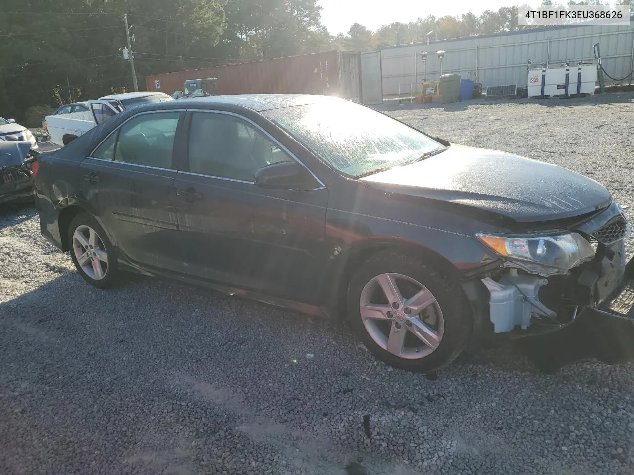 2014 Toyota Camry L VIN: 4T1BF1FK3EU368626 Lot: 77002214