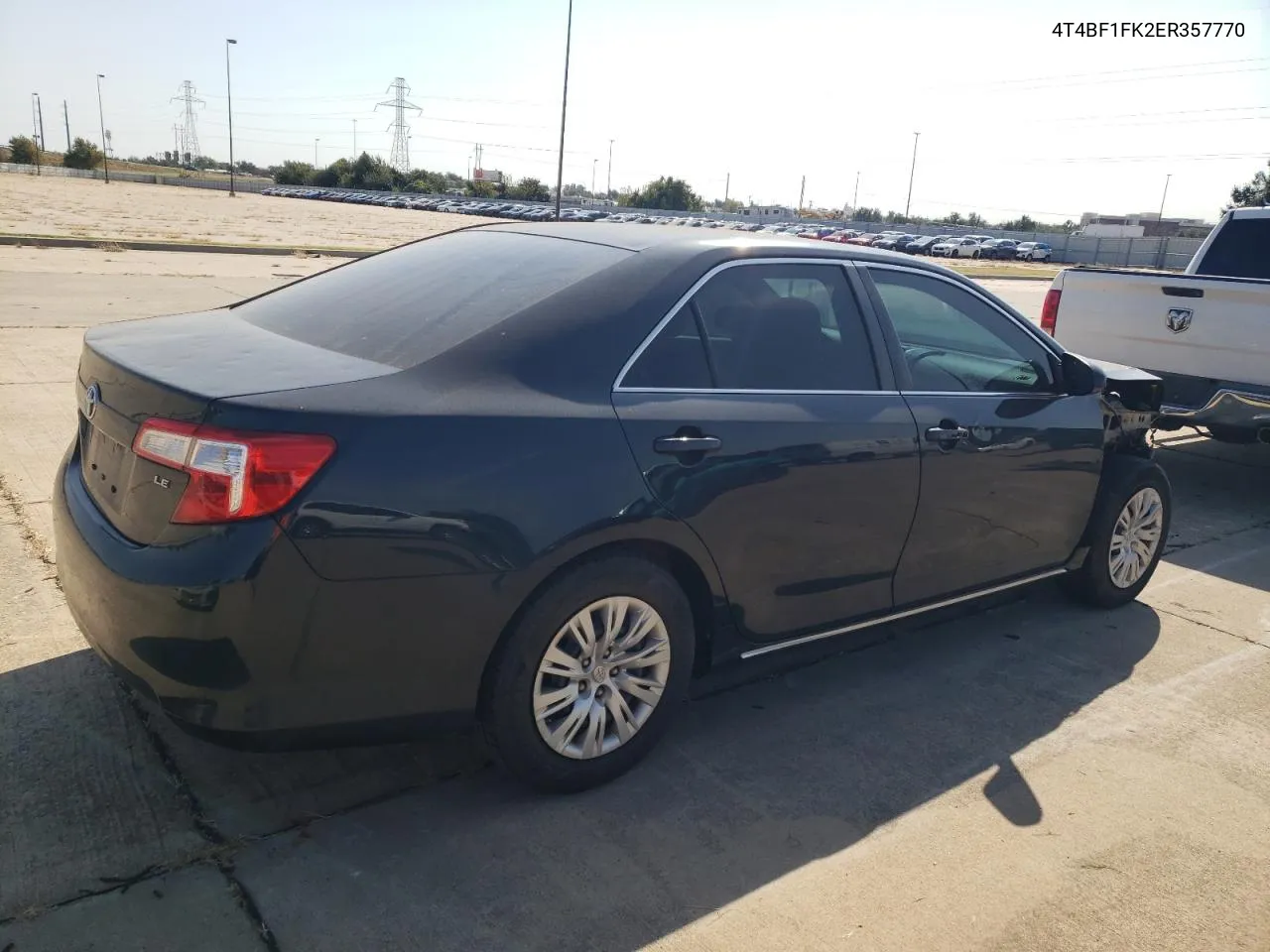 2014 Toyota Camry L VIN: 4T4BF1FK2ER357770 Lot: 77006214