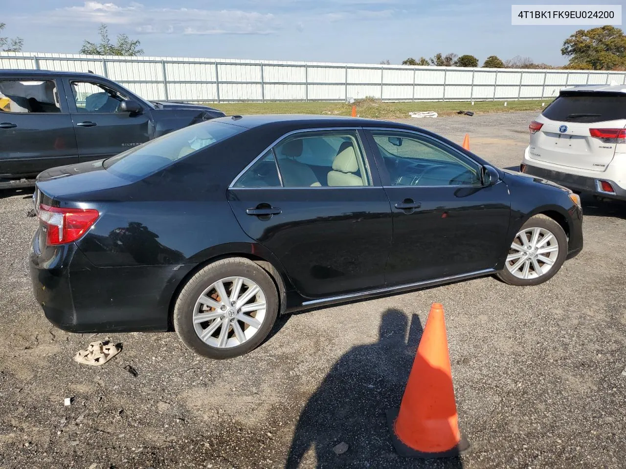 2014 Toyota Camry Se VIN: 4T1BK1FK9EU024200 Lot: 77082364