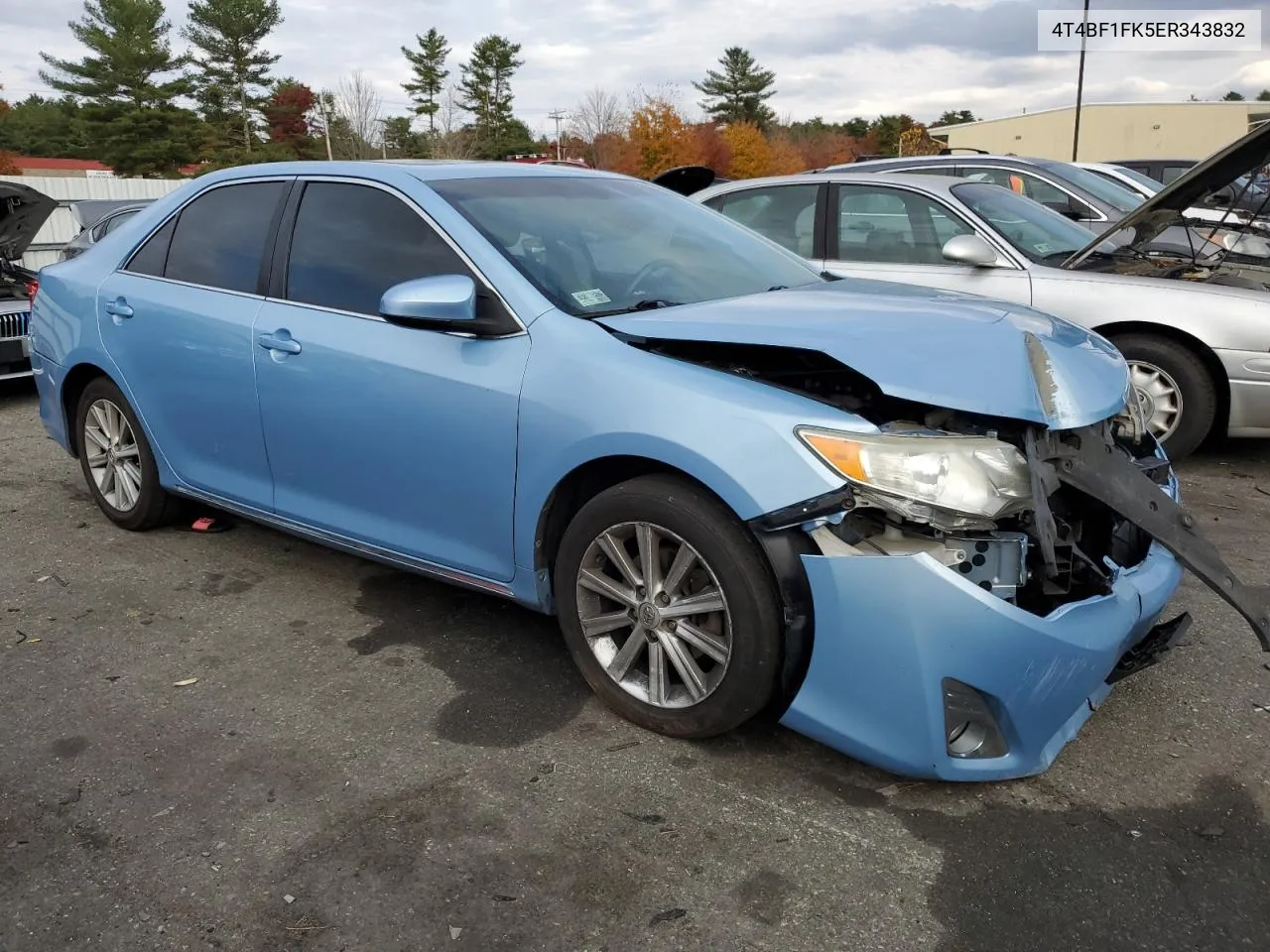 2014 Toyota Camry L VIN: 4T4BF1FK5ER343832 Lot: 77155164