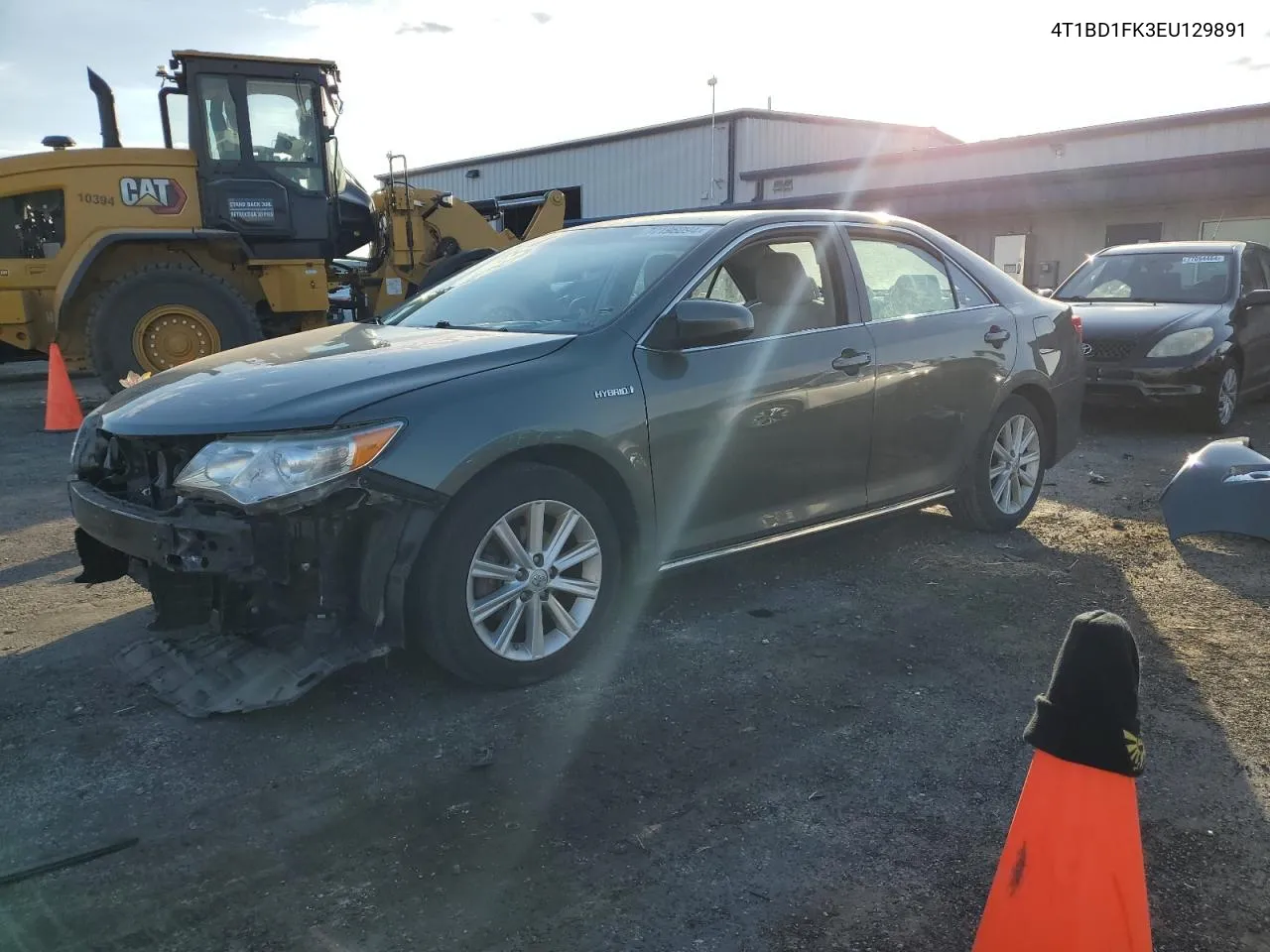 2014 Toyota Camry Hybrid VIN: 4T1BD1FK3EU129891 Lot: 77196094