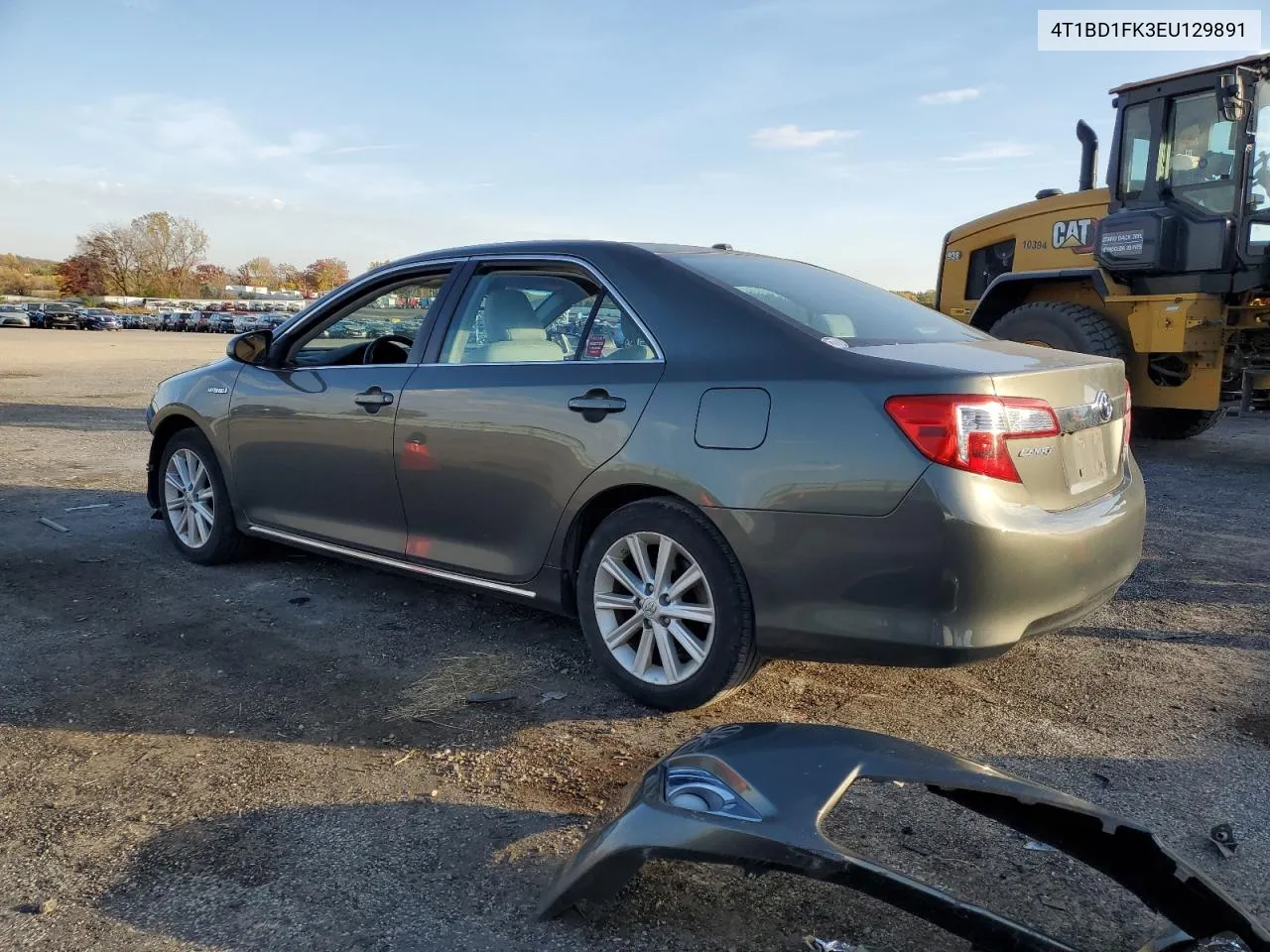 4T1BD1FK3EU129891 2014 Toyota Camry Hybrid