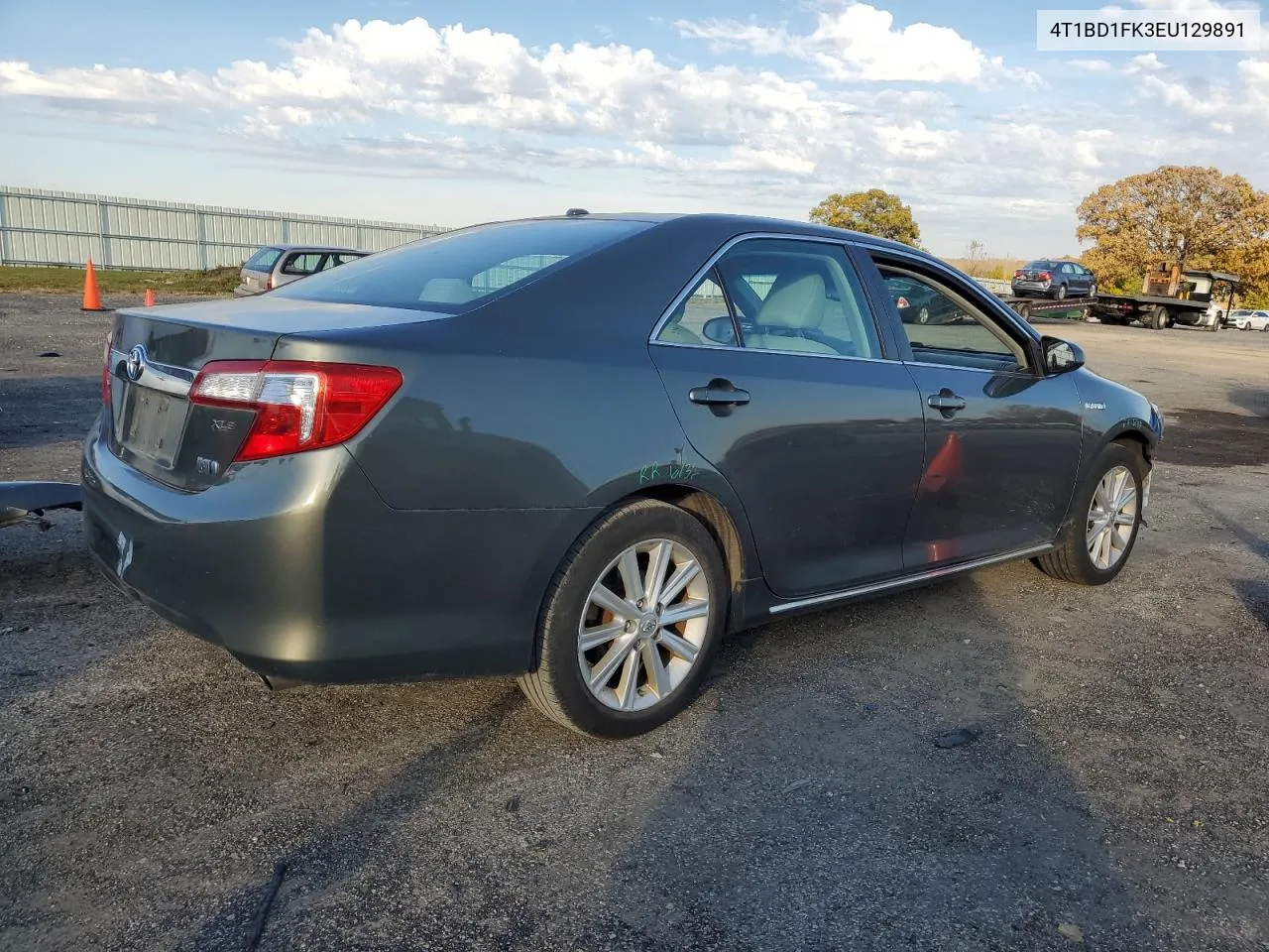 4T1BD1FK3EU129891 2014 Toyota Camry Hybrid