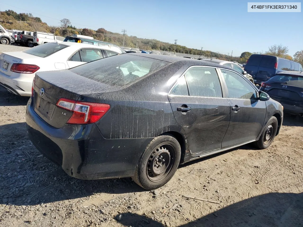 2014 Toyota Camry L VIN: 4T4BF1FK3ER371340 Lot: 77255584