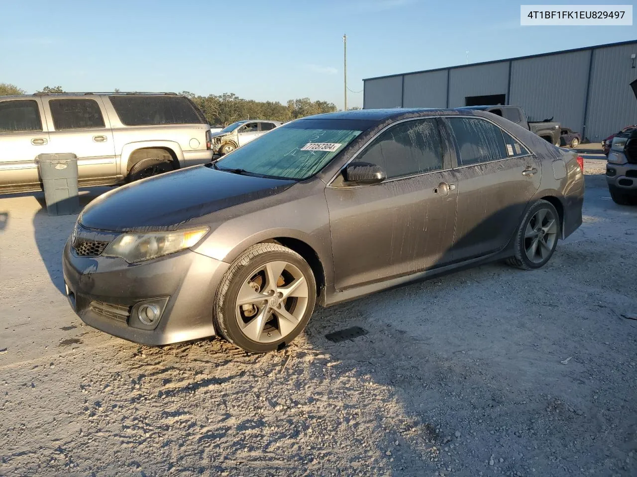 2014 Toyota Camry L VIN: 4T1BF1FK1EU829497 Lot: 77257304