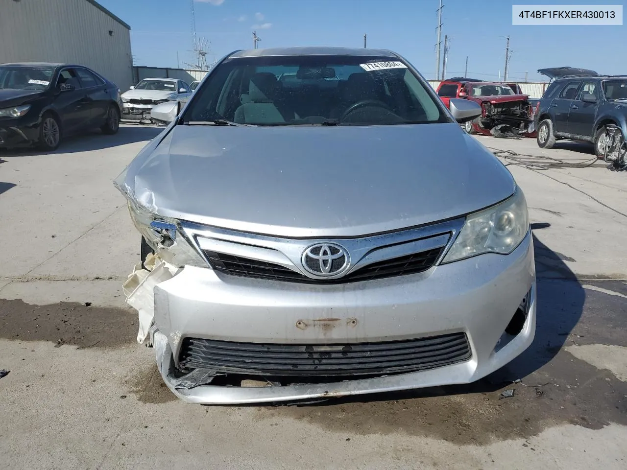 2014 Toyota Camry L VIN: 4T4BF1FKXER430013 Lot: 77410804