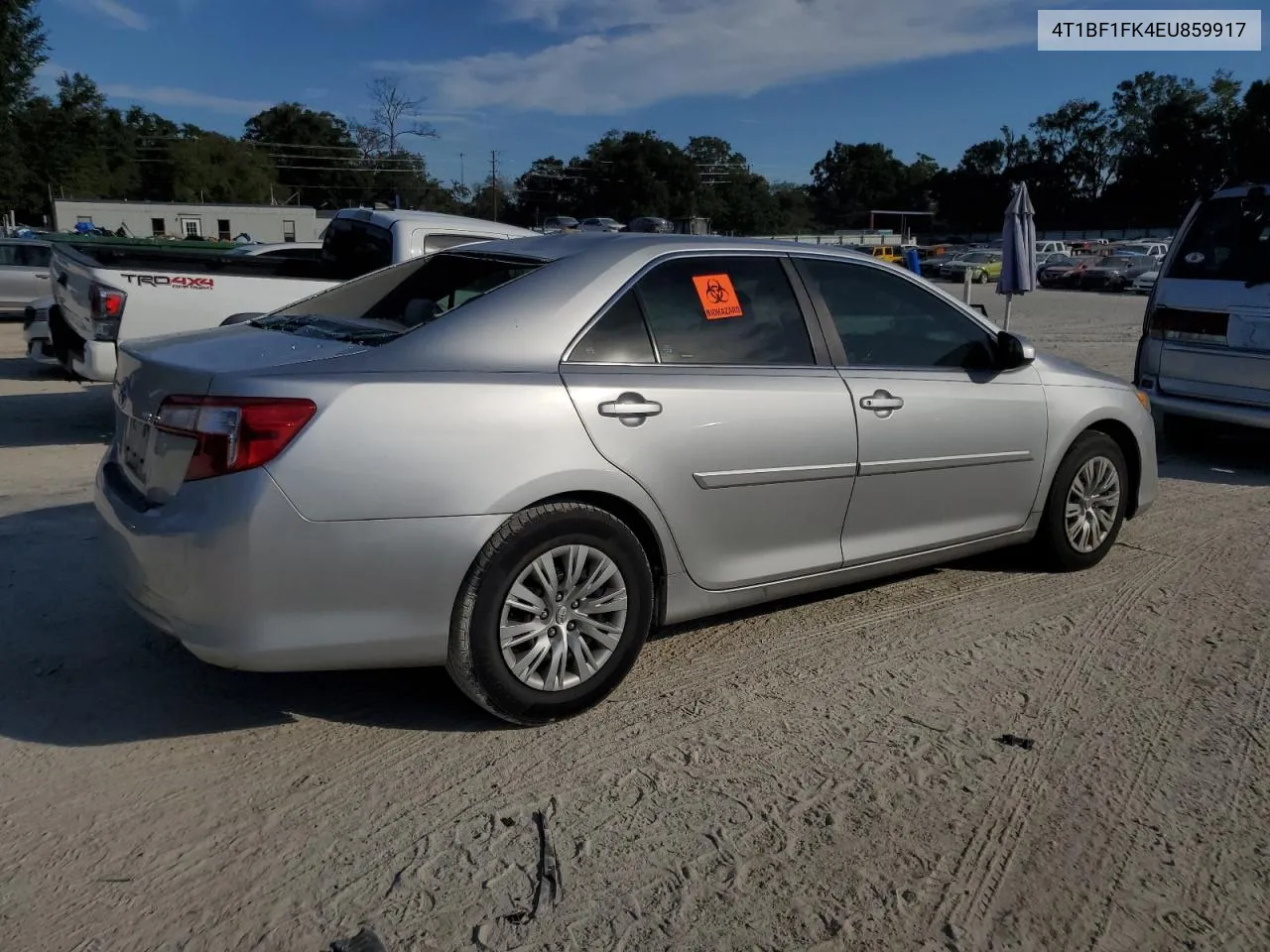 2014 Toyota Camry L VIN: 4T1BF1FK4EU859917 Lot: 77424324