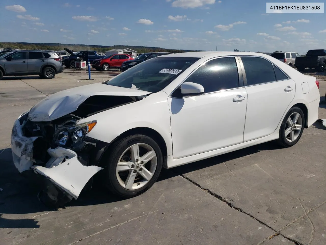 2014 Toyota Camry L VIN: 4T1BF1FK1EU831508 Lot: 77462834