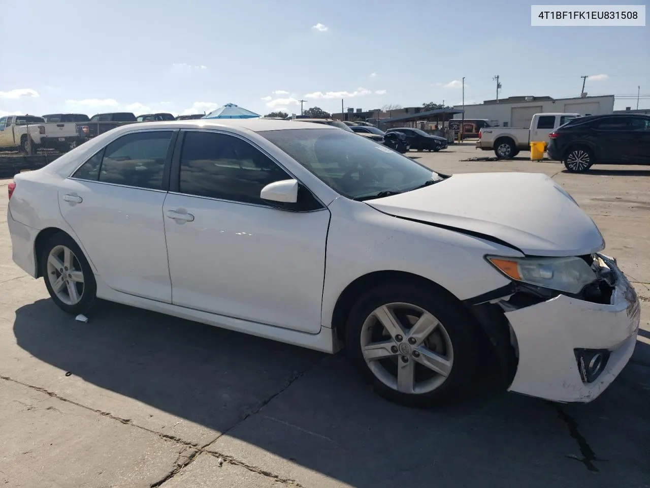 2014 Toyota Camry L VIN: 4T1BF1FK1EU831508 Lot: 77462834