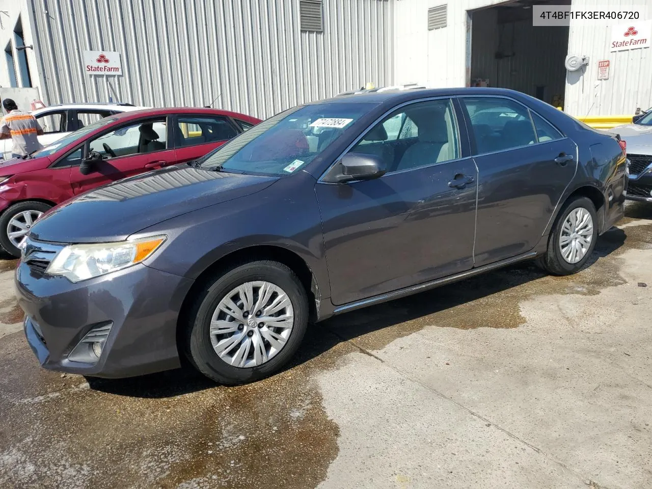 2014 Toyota Camry L VIN: 4T4BF1FK3ER406720 Lot: 77472884