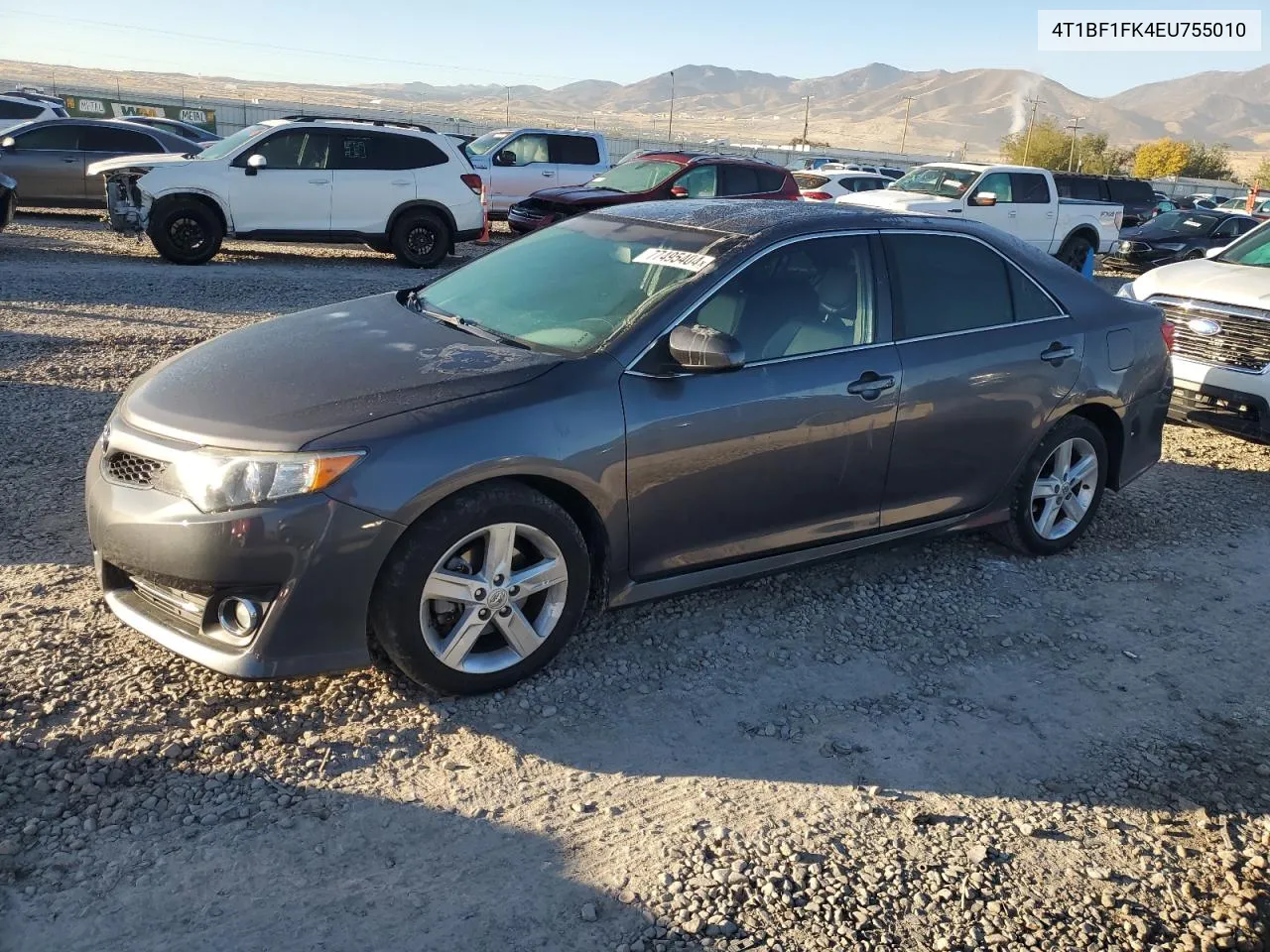 2014 Toyota Camry L VIN: 4T1BF1FK4EU755010 Lot: 77495404