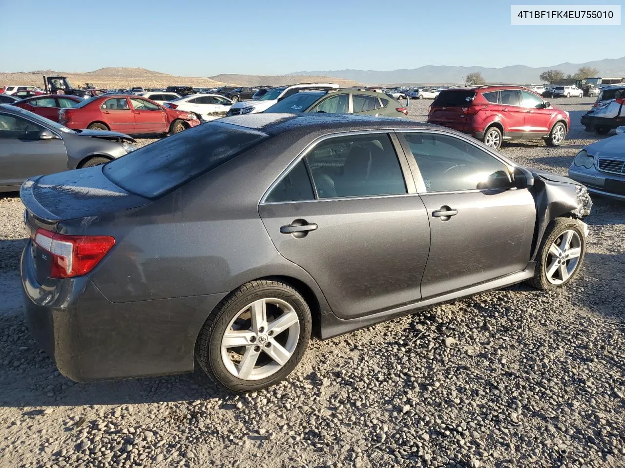 2014 Toyota Camry L VIN: 4T1BF1FK4EU755010 Lot: 77495404