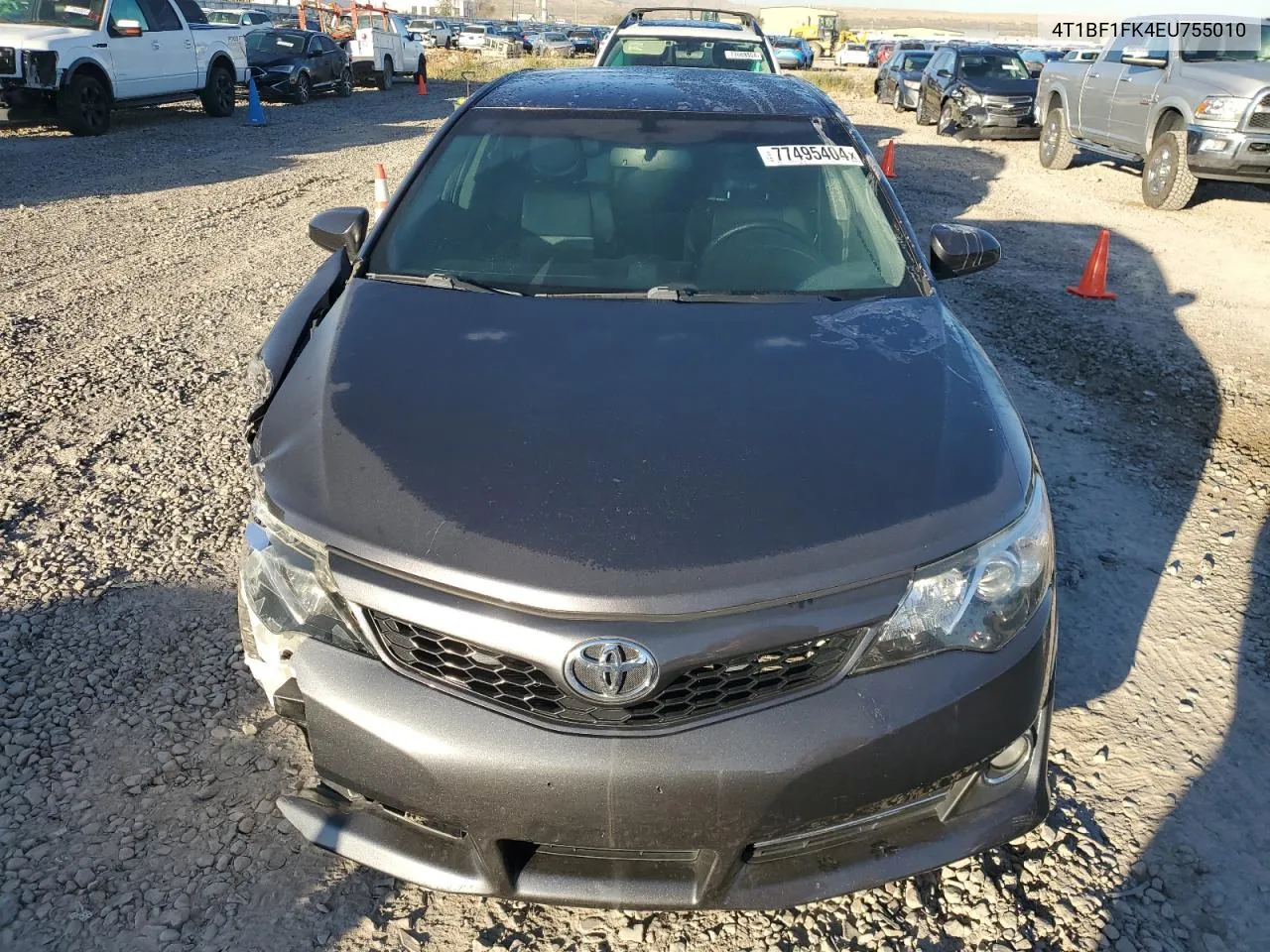 2014 Toyota Camry L VIN: 4T1BF1FK4EU755010 Lot: 77495404