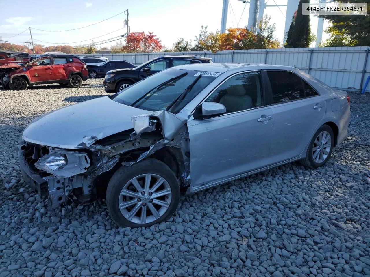 4T4BF1FK2ER364671 2014 Toyota Camry L