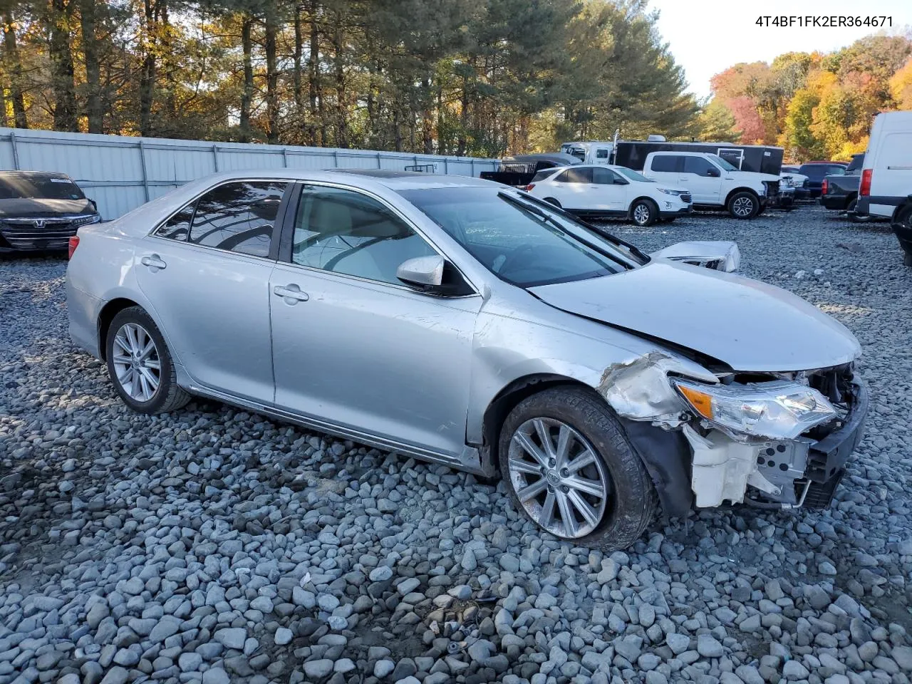 2014 Toyota Camry L VIN: 4T4BF1FK2ER364671 Lot: 77566964