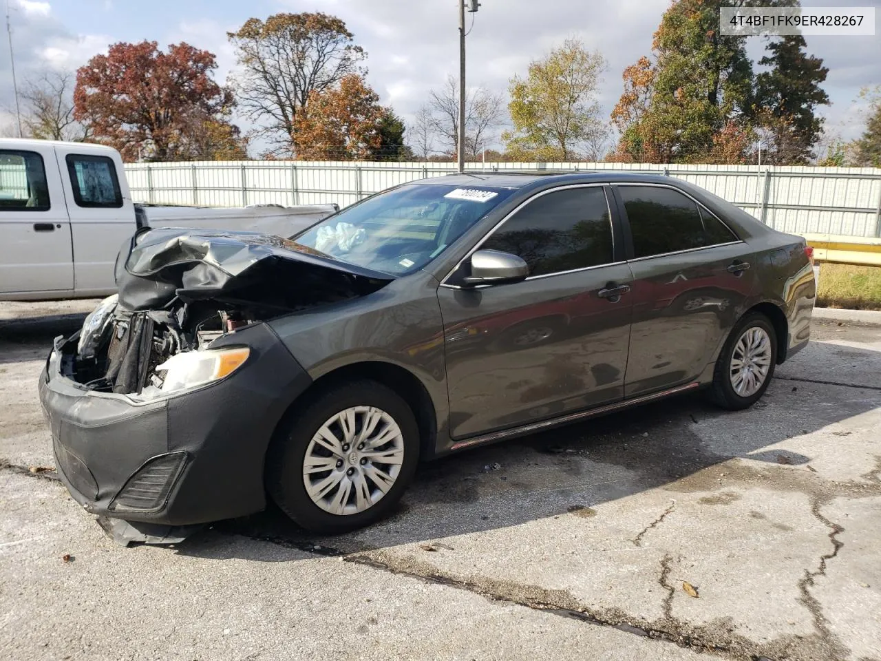 2014 Toyota Camry L VIN: 4T4BF1FK9ER428267 Lot: 77600734