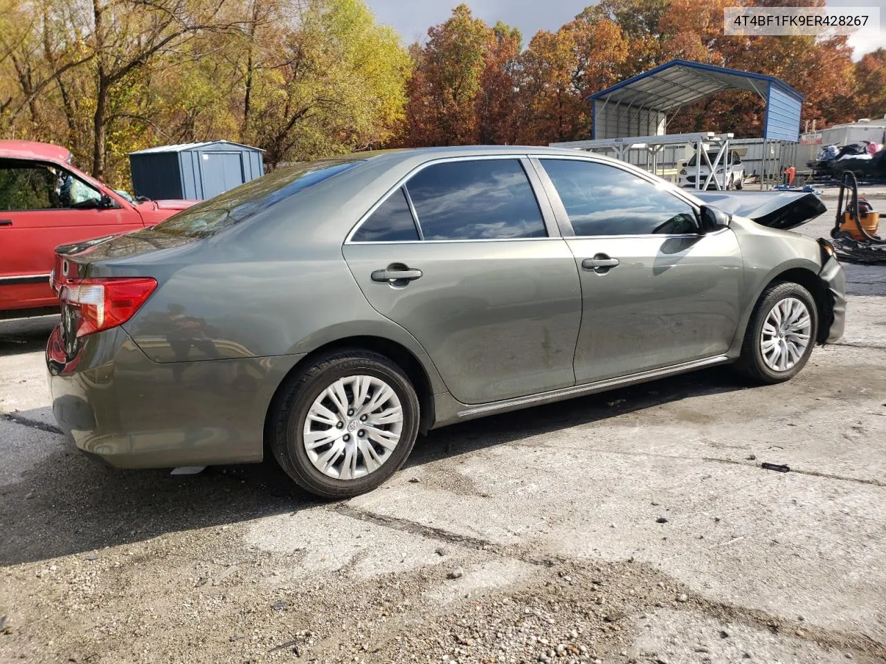 2014 Toyota Camry L VIN: 4T4BF1FK9ER428267 Lot: 77600734