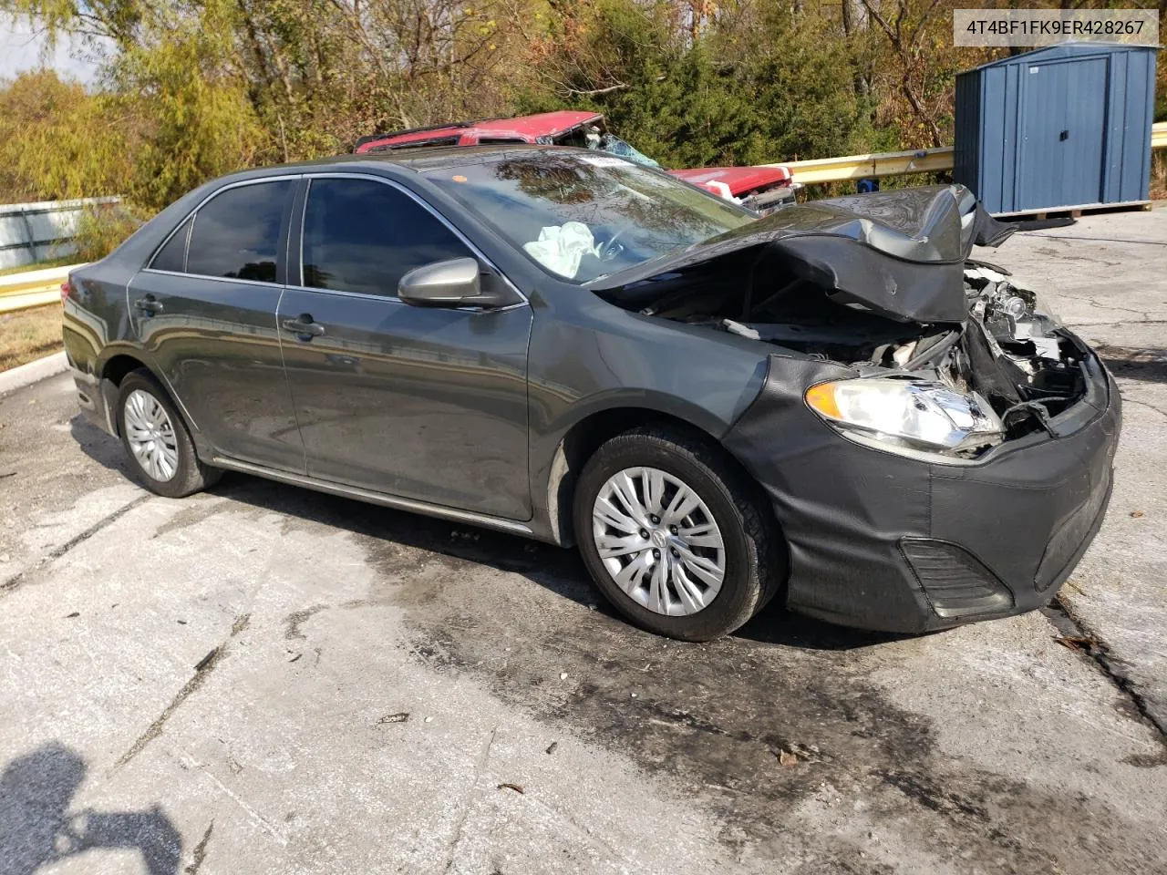 2014 Toyota Camry L VIN: 4T4BF1FK9ER428267 Lot: 77600734