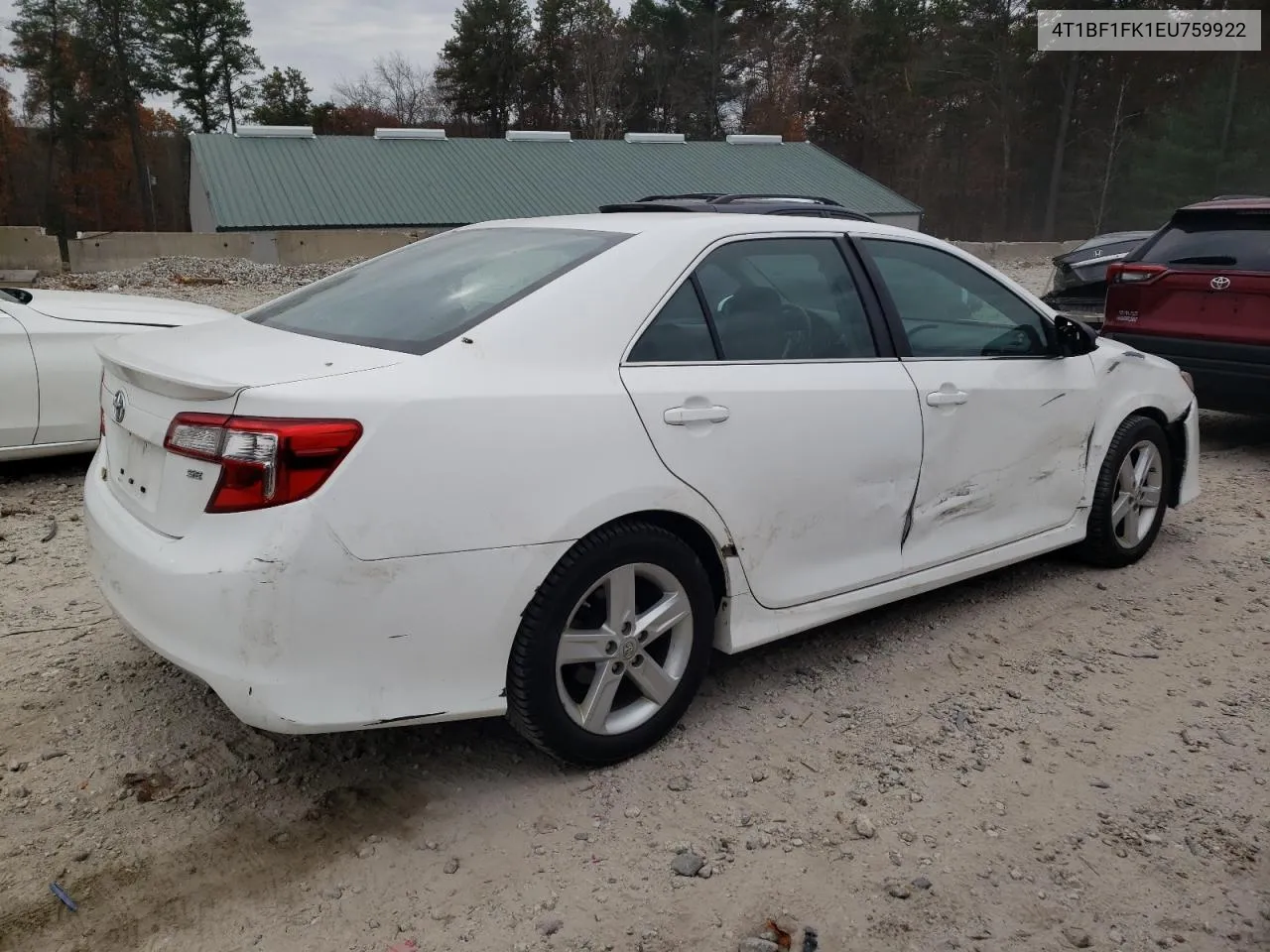 2014 Toyota Camry L VIN: 4T1BF1FK1EU759922 Lot: 77615874