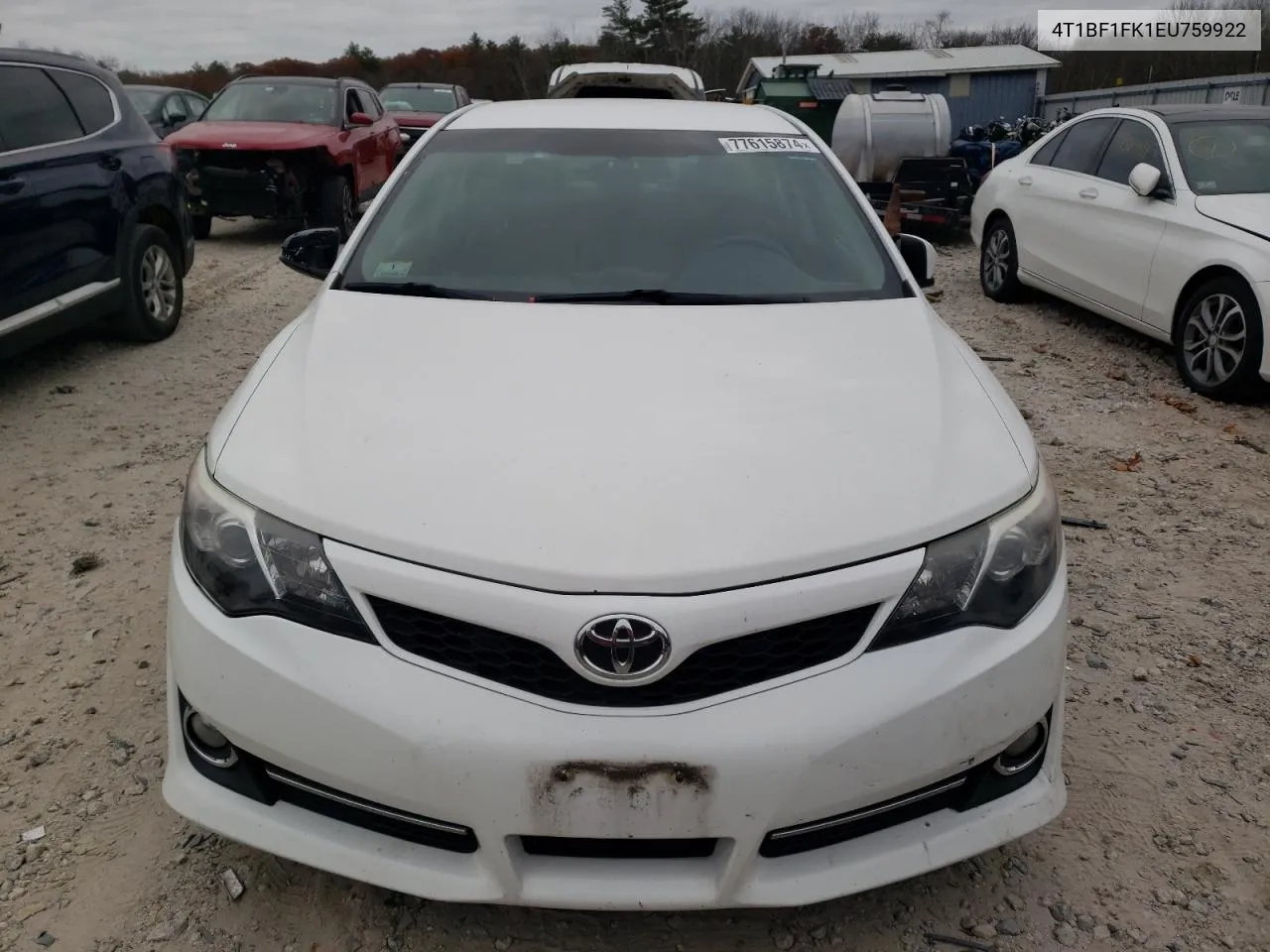 2014 Toyota Camry L VIN: 4T1BF1FK1EU759922 Lot: 77615874