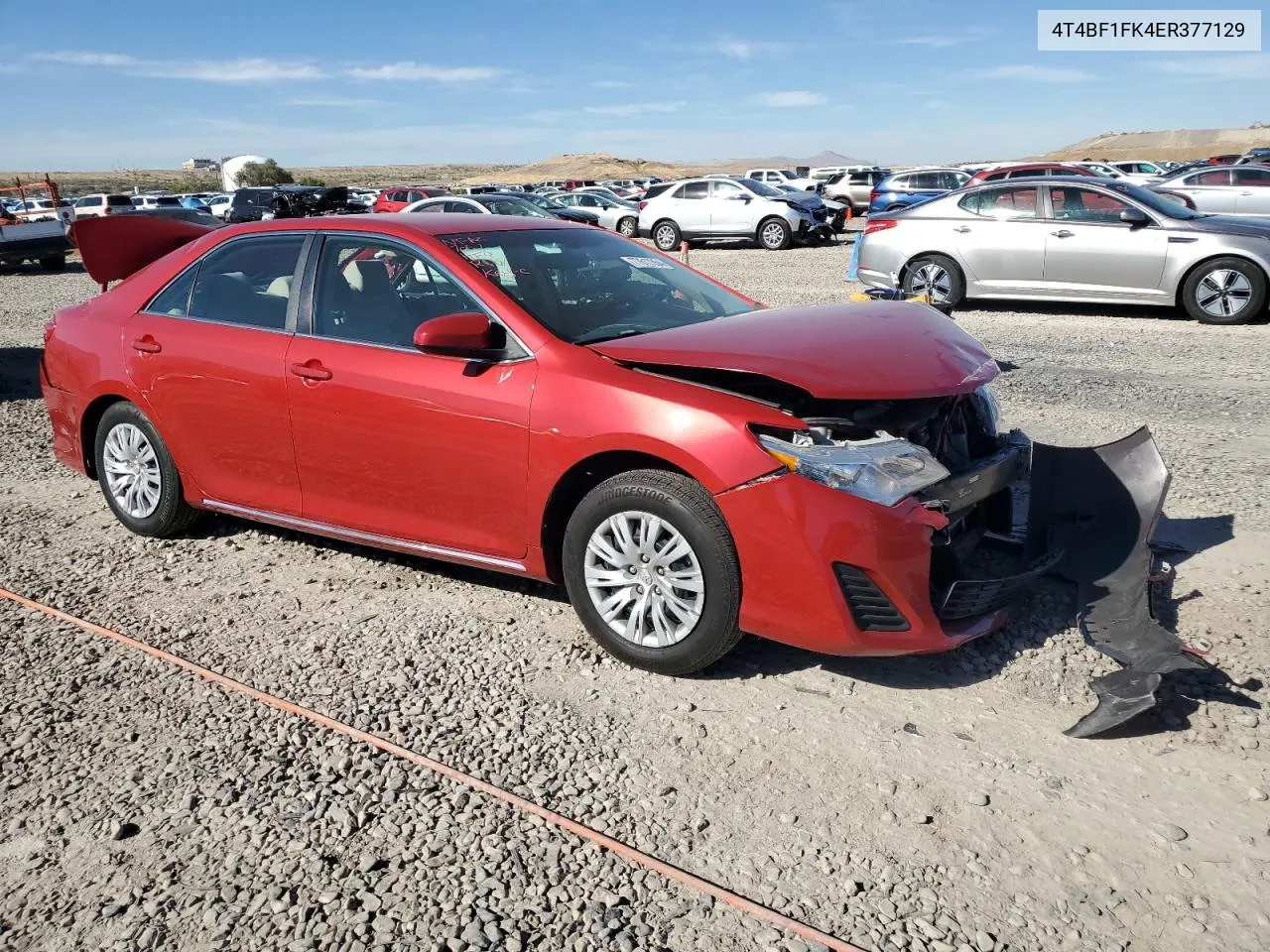 2014 Toyota Camry L VIN: 4T4BF1FK4ER377129 Lot: 77617354