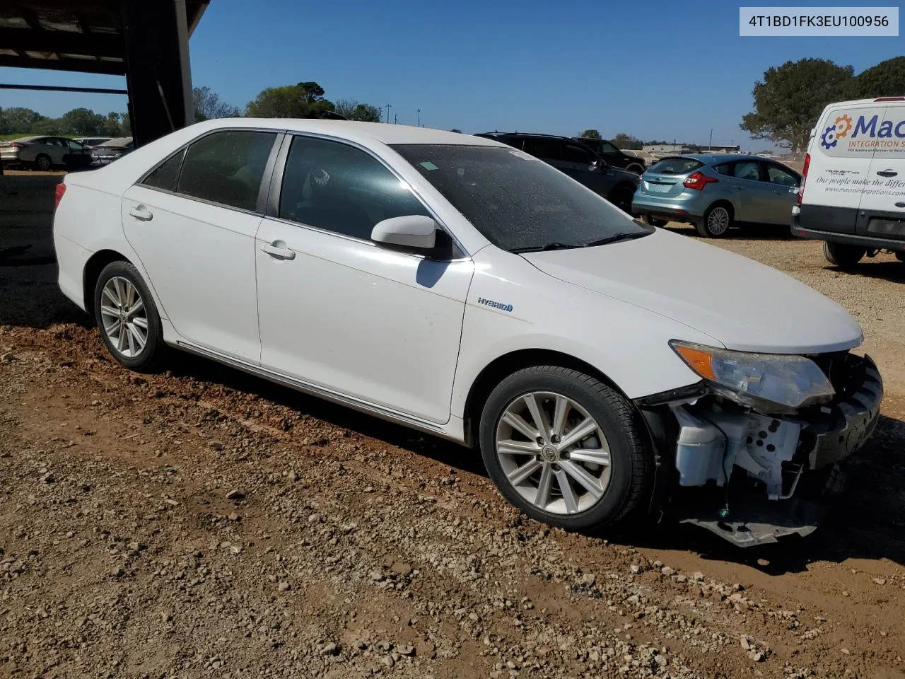 4T1BD1FK3EU100956 2014 Toyota Camry Hybrid