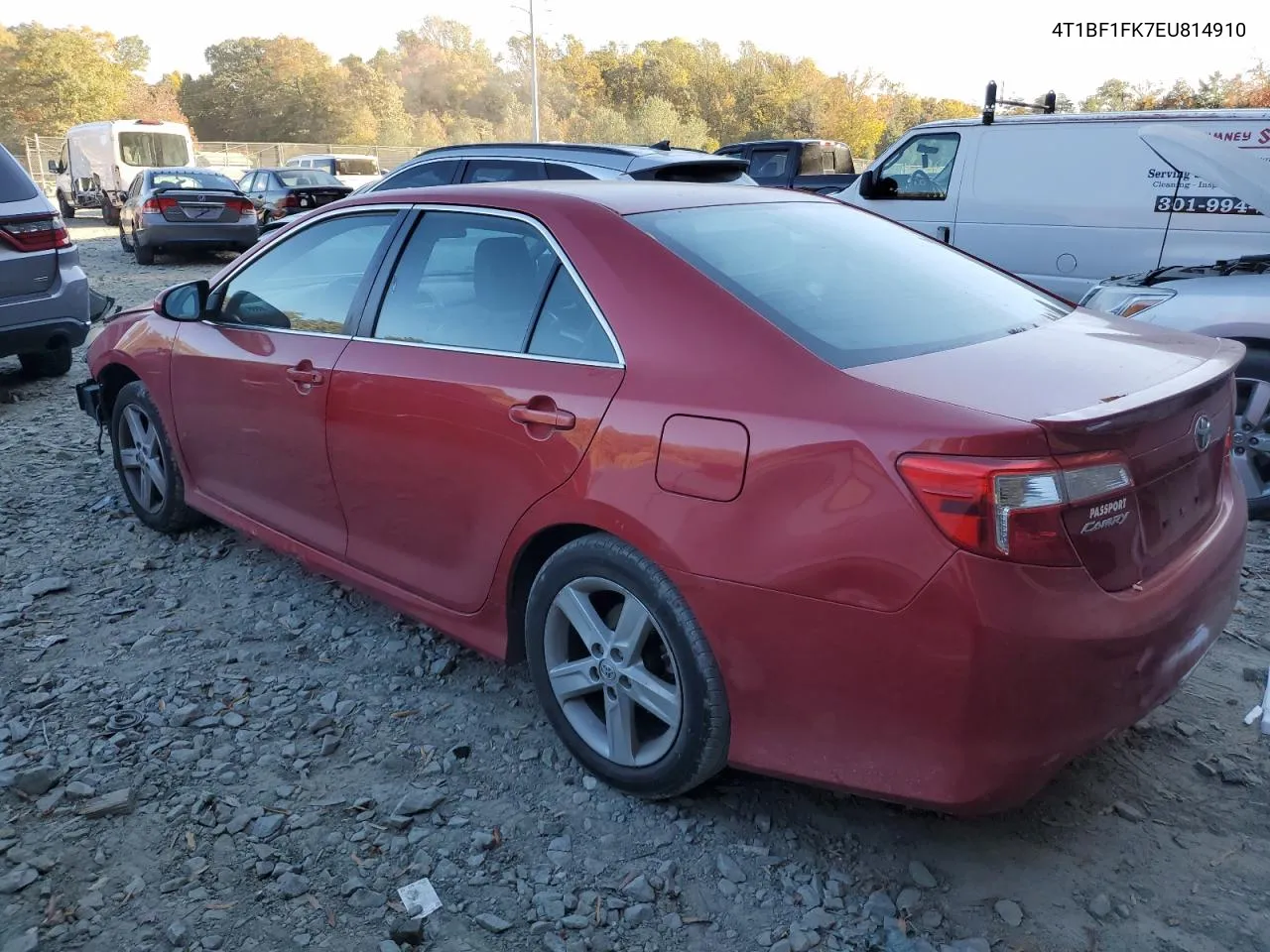 2014 Toyota Camry L VIN: 4T1BF1FK7EU814910 Lot: 77793704