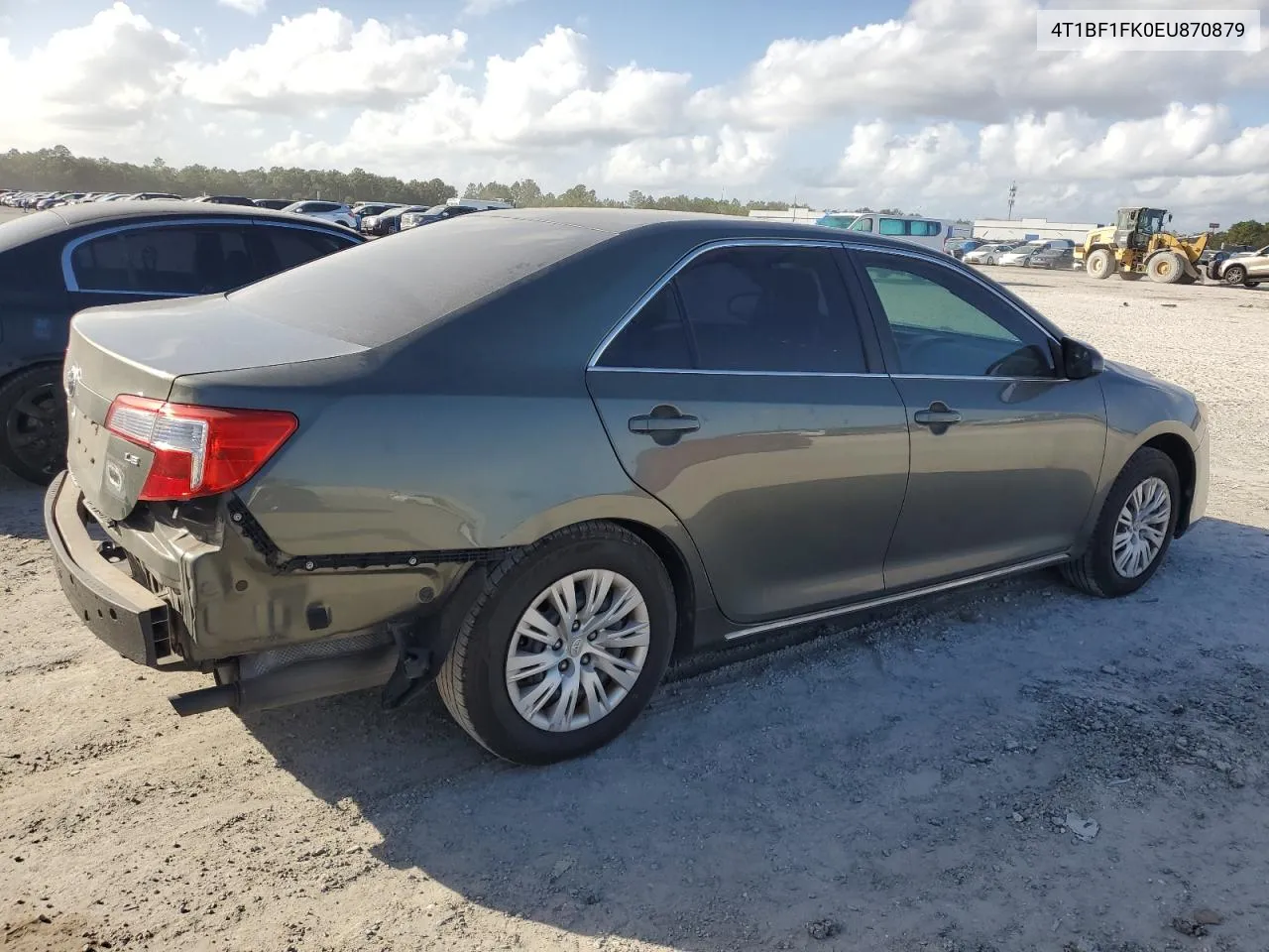 4T1BF1FK0EU870879 2014 Toyota Camry L