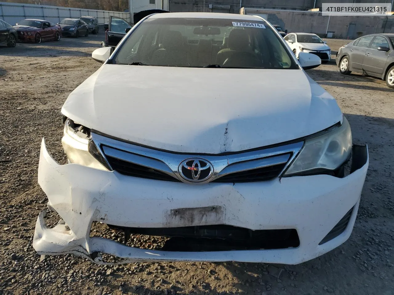 2014 Toyota Camry L VIN: 4T1BF1FK0EU421315 Lot: 77990474