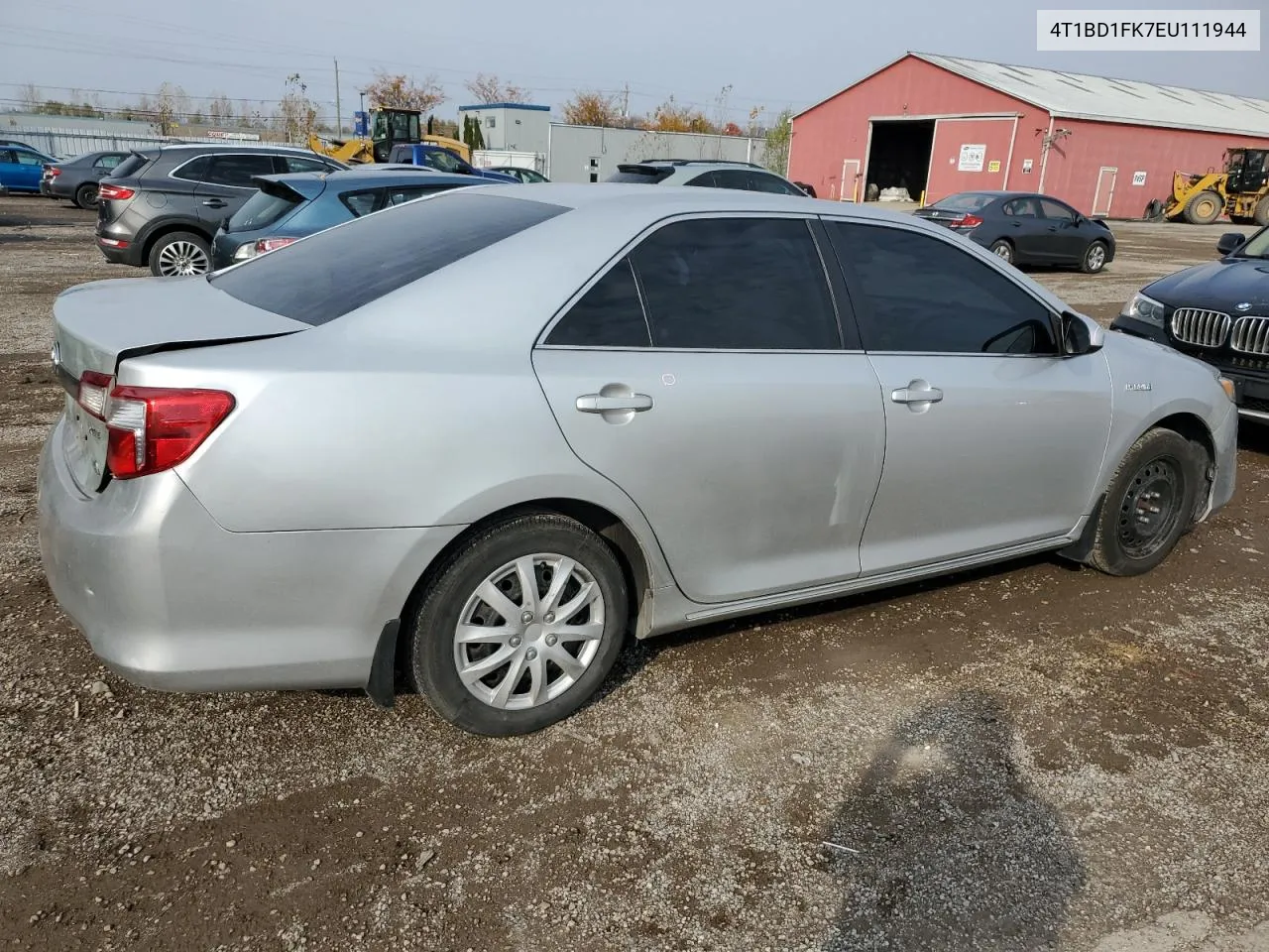 2014 Toyota Camry Hybrid VIN: 4T1BD1FK7EU111944 Lot: 78045544