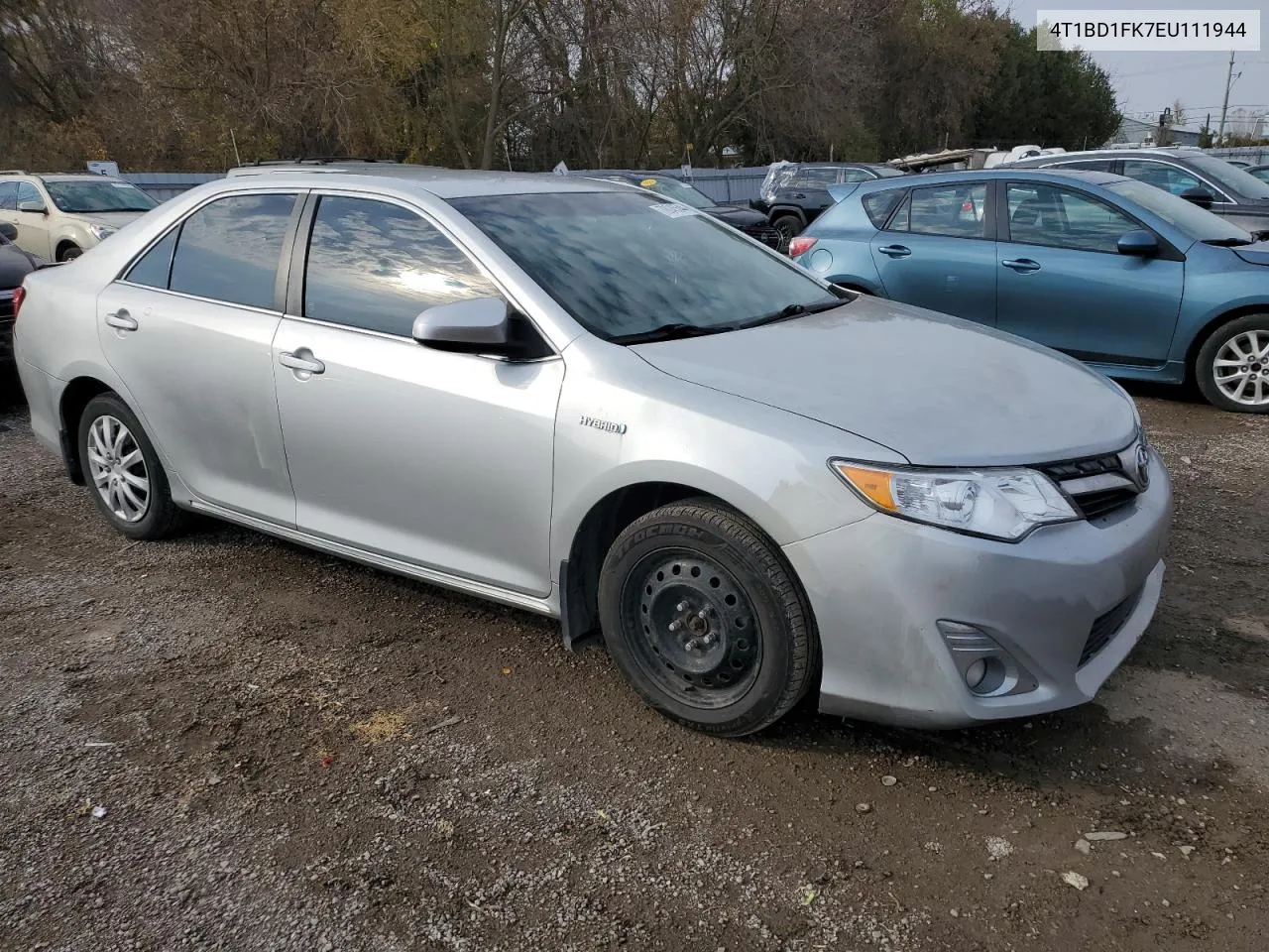 2014 Toyota Camry Hybrid VIN: 4T1BD1FK7EU111944 Lot: 78045544