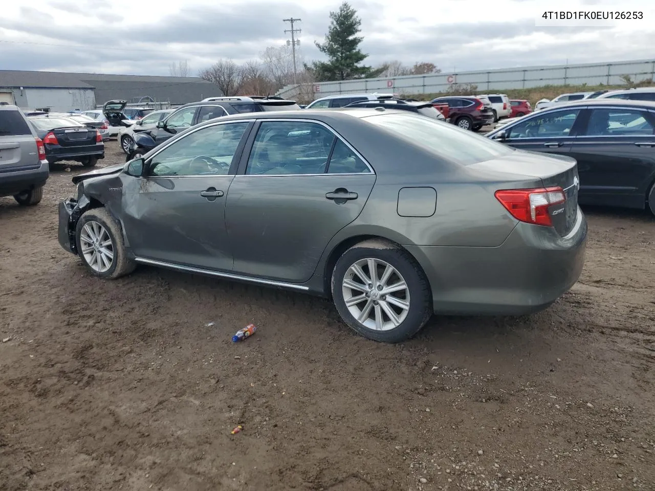 2014 Toyota Camry Hybrid VIN: 4T1BD1FK0EU126253 Lot: 78059514