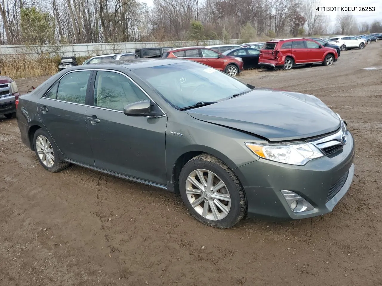 2014 Toyota Camry Hybrid VIN: 4T1BD1FK0EU126253 Lot: 78059514