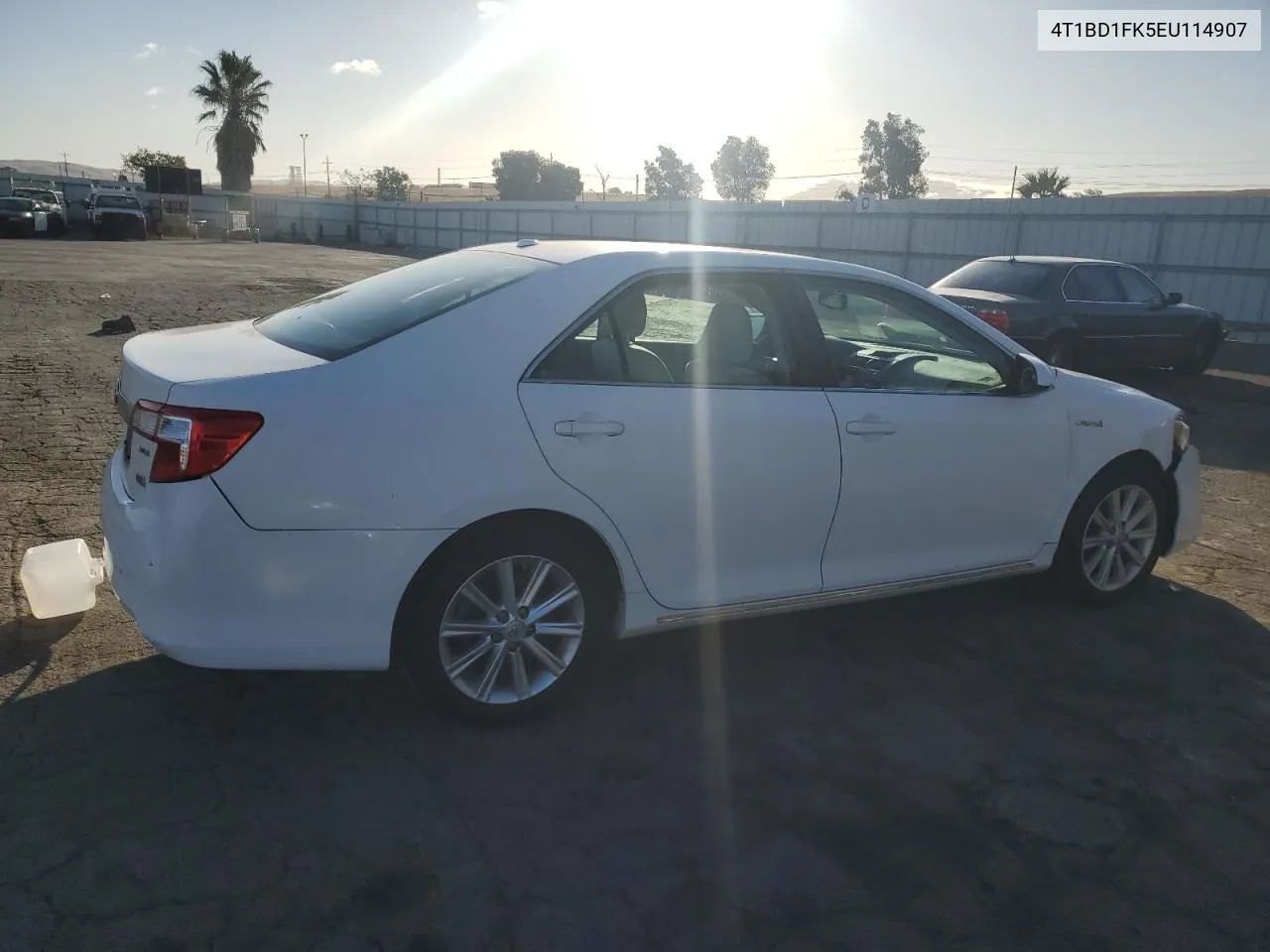 2014 Toyota Camry Hybrid VIN: 4T1BD1FK5EU114907 Lot: 78088454