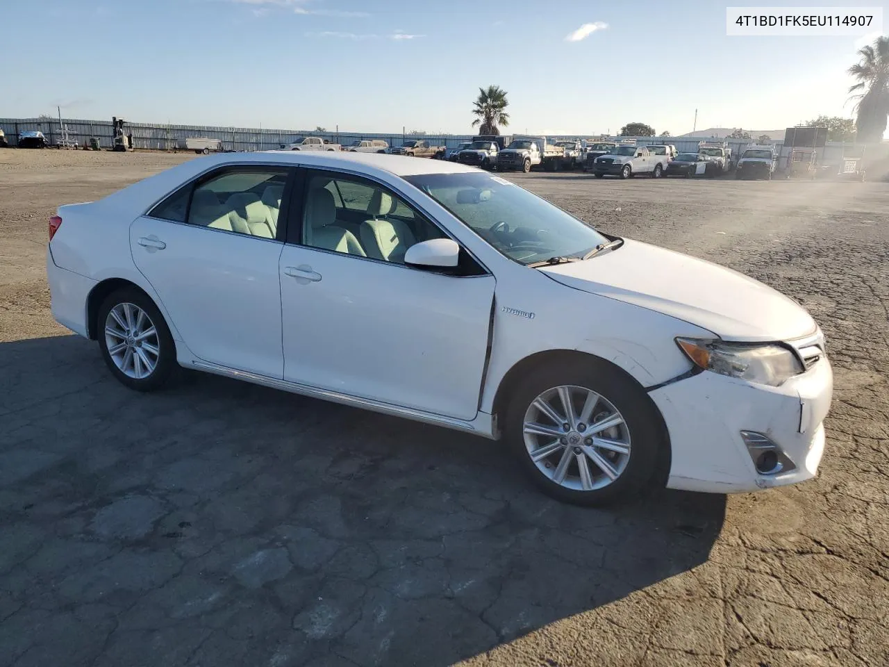 2014 Toyota Camry Hybrid VIN: 4T1BD1FK5EU114907 Lot: 78088454