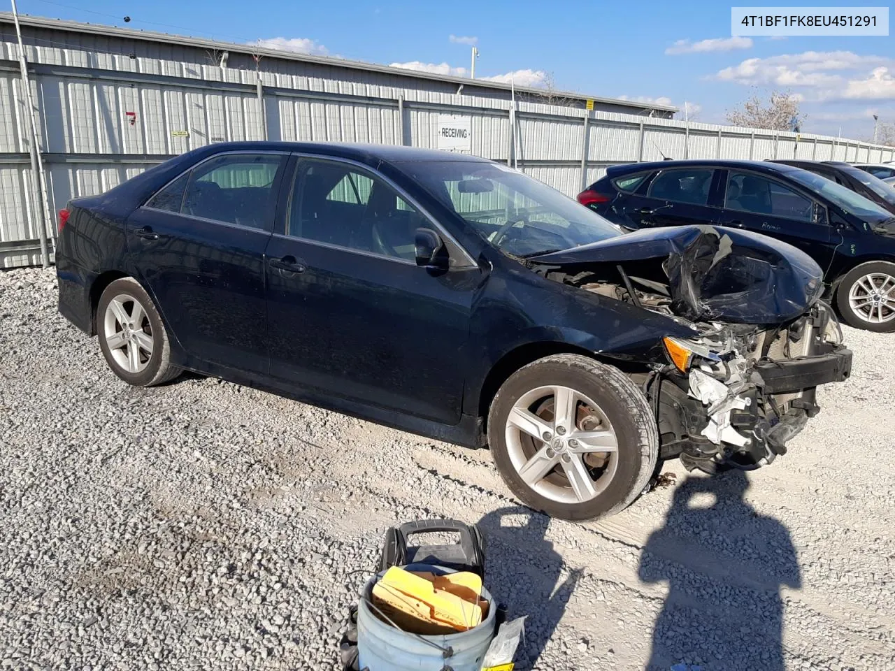 2014 Toyota Camry L VIN: 4T1BF1FK8EU451291 Lot: 78139214