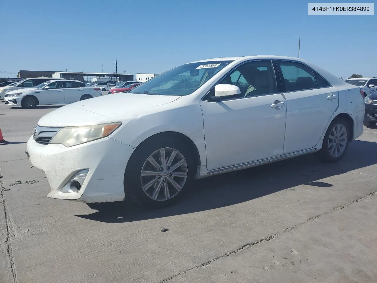 2014 Toyota Camry L VIN: 4T4BF1FK0ER384899 Lot: 78163884