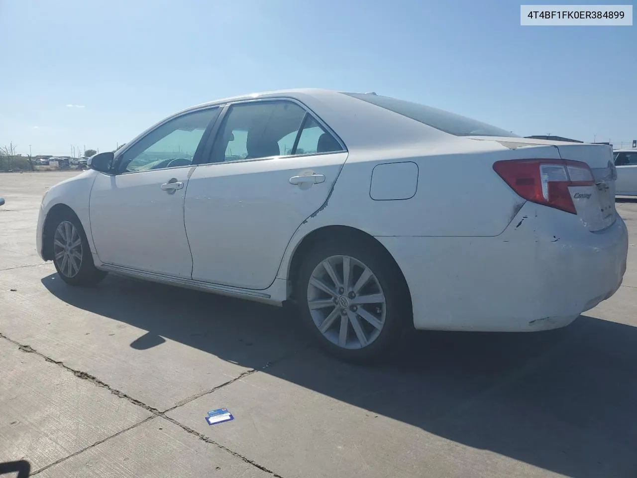 4T4BF1FK0ER384899 2014 Toyota Camry L