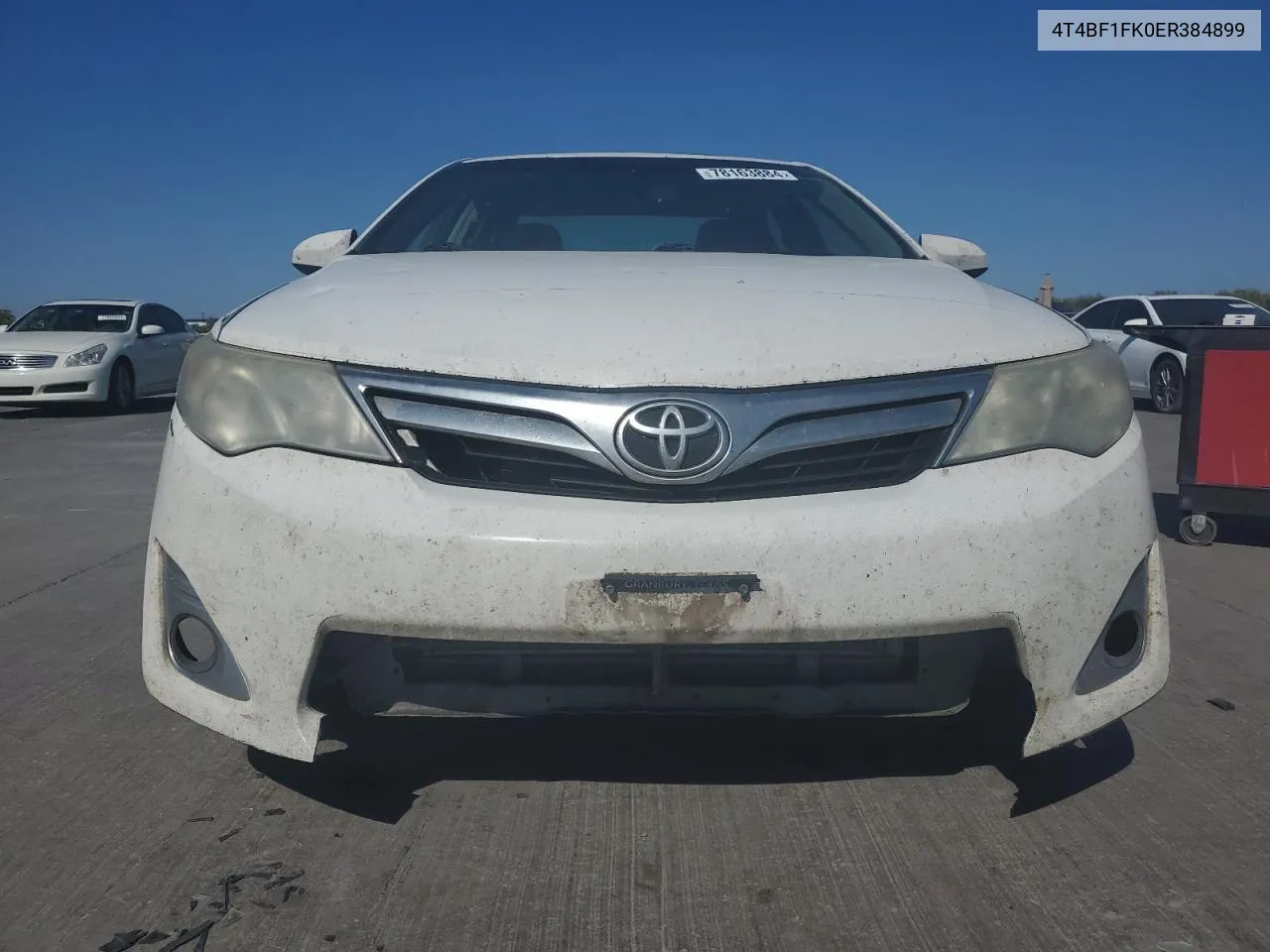 2014 Toyota Camry L VIN: 4T4BF1FK0ER384899 Lot: 78163884