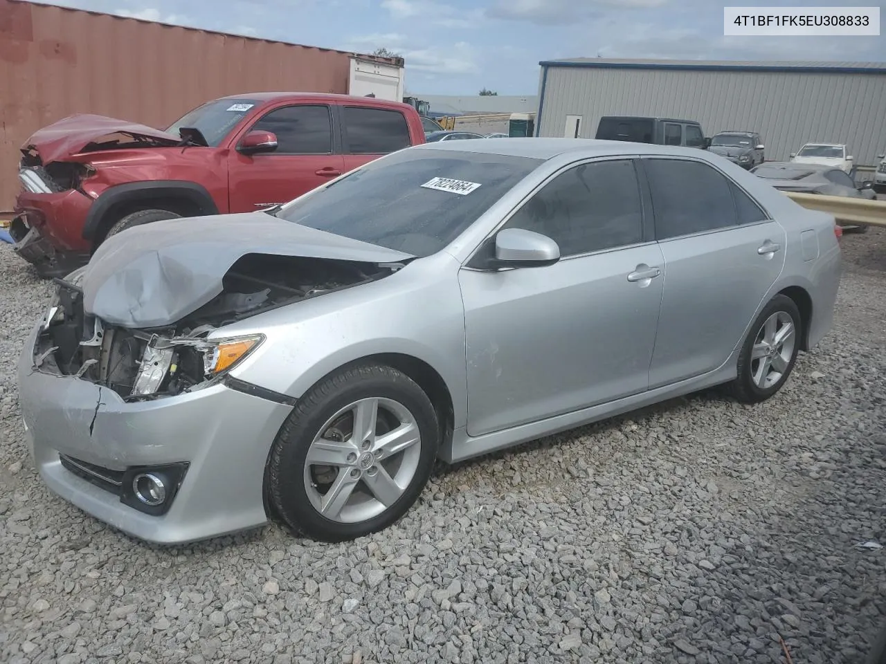 2014 Toyota Camry L VIN: 4T1BF1FK5EU308833 Lot: 78224664