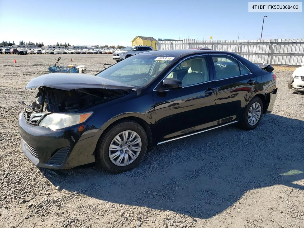 2014 Toyota Camry L VIN: 4T1BF1FK5EU368482 Lot: 78249144