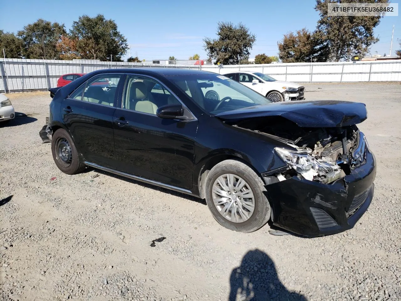 2014 Toyota Camry L VIN: 4T1BF1FK5EU368482 Lot: 78249144